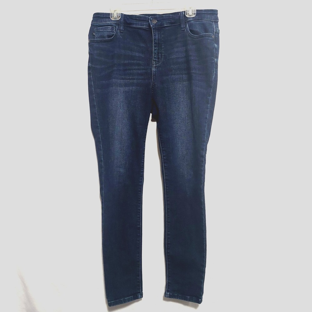 Judy Blue Womens Stretch Denim Jeans Size 15/32 Skinny Fit High Rise